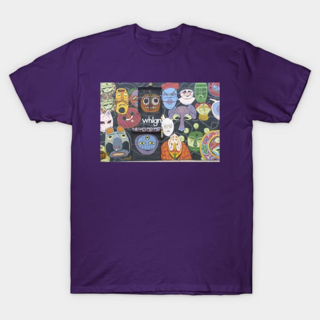 Faces T-Shirt by ThomasGallant